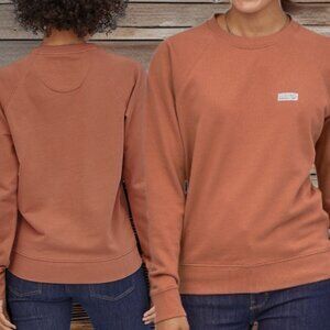 NWOT PATAGONIA (SM) PASTEL P-6 LABEL "Anya" Organic Crewneck Pullover Sweatshirt